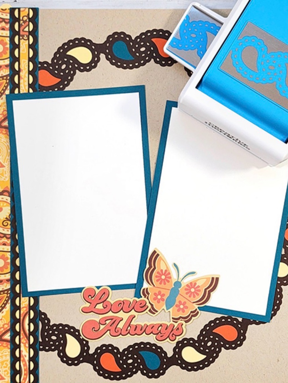 Creative Memories Paisley Decorative Border Punch Brand New - Picture 10 of 10
